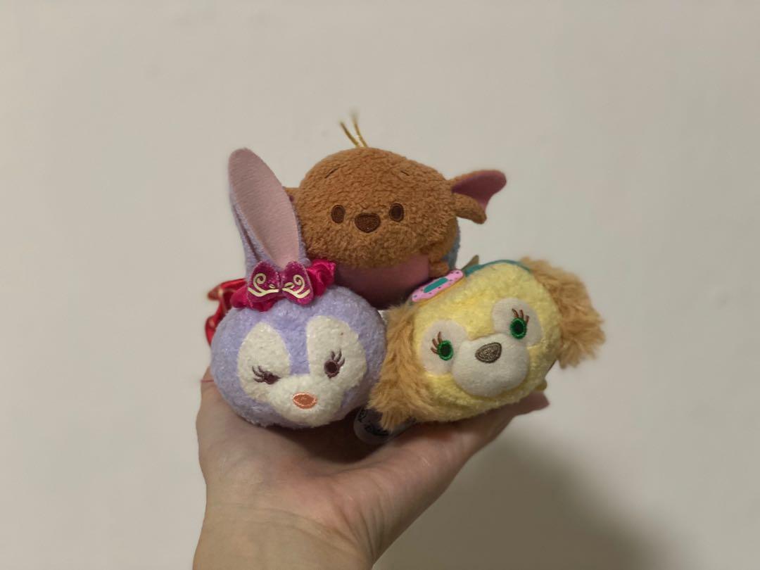 Disney Stella Lou Cookie Ann and Roo Tsum Tsum plushies Hobbies