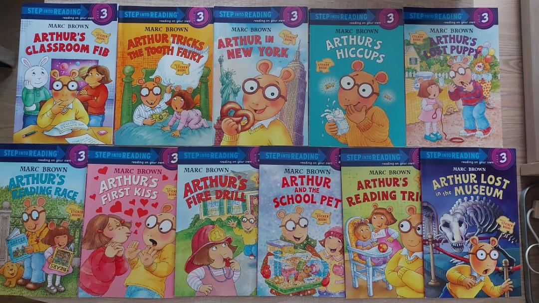 Step into reading Arthur 11本, 興趣及遊戲, 書本 文具, 小朋友書- Carousell