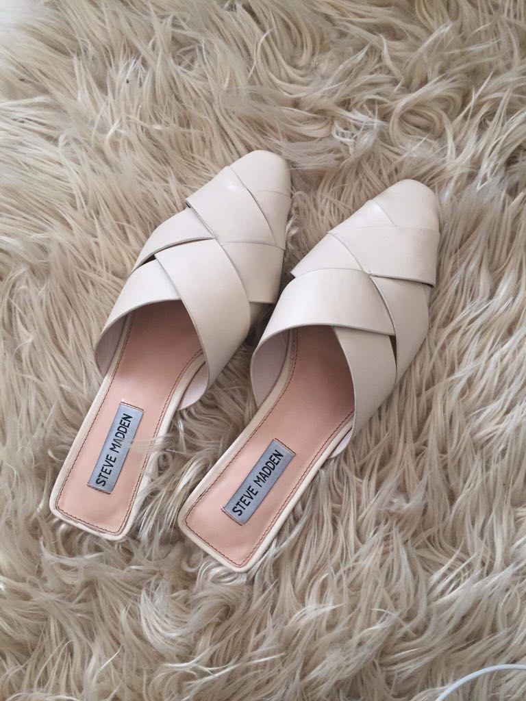 steve madden flat slip ons