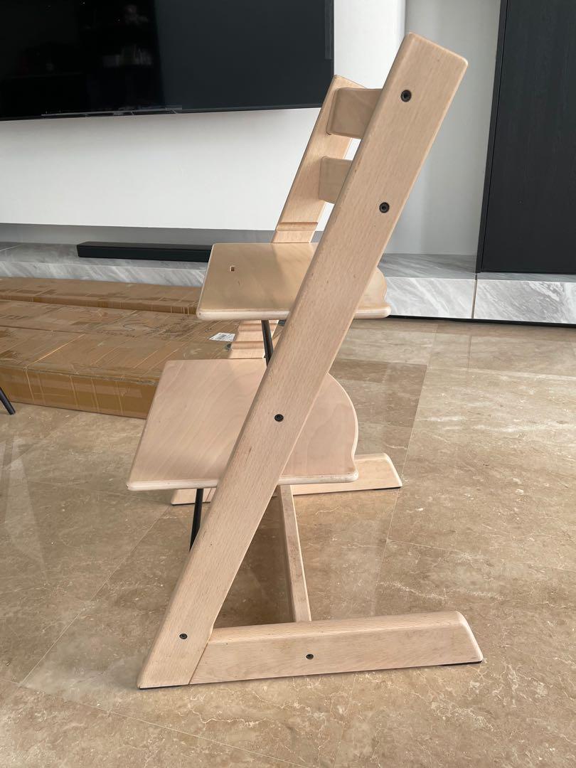 Stokke tripp trapp best sale high chair whitewash