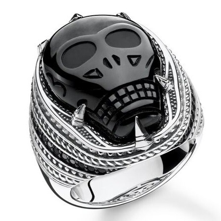Thomas sabo mens skull ring best sale