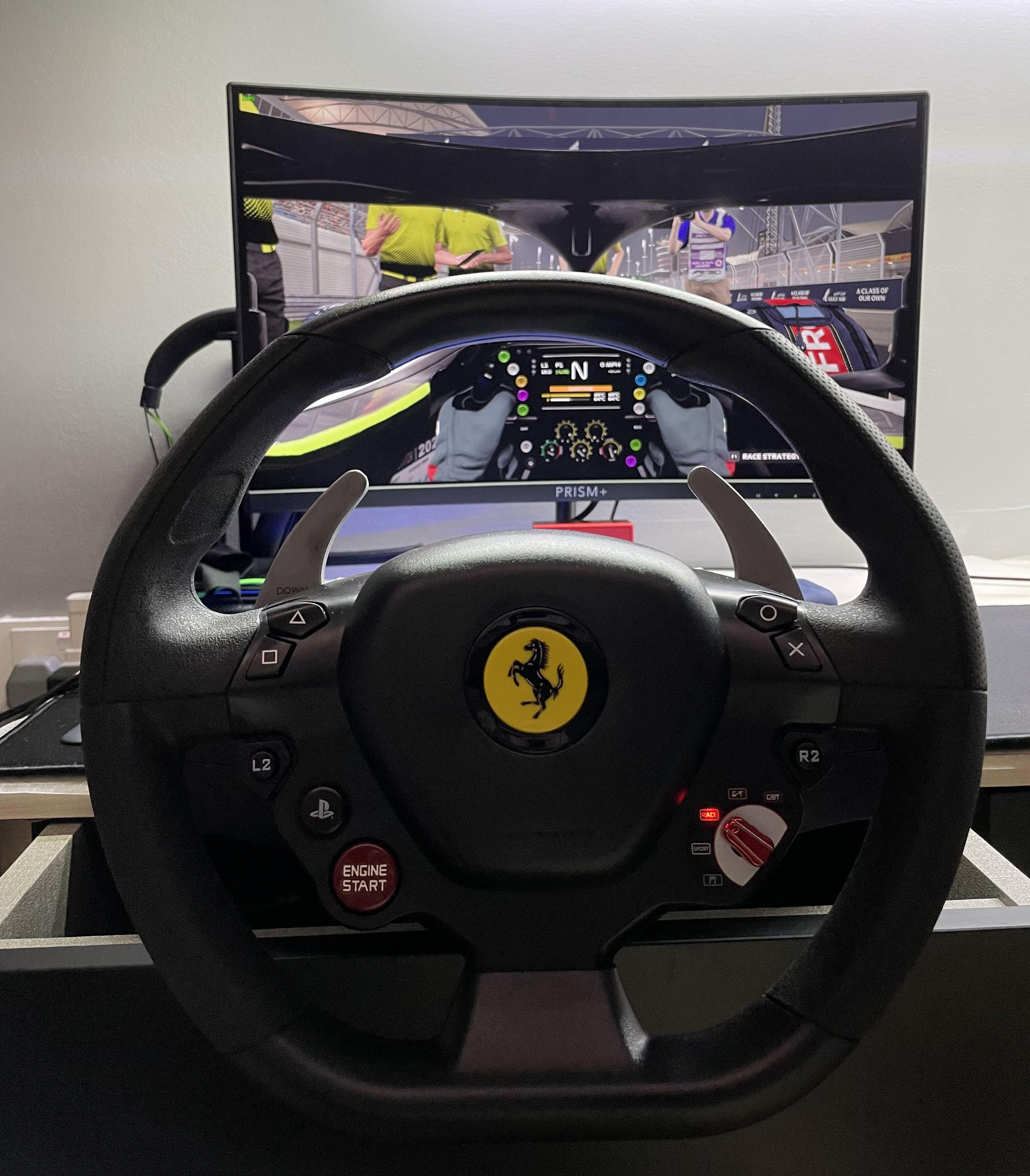 Thrustmaster T80 Ferrari 488 GTB Edition Racing Wheel For