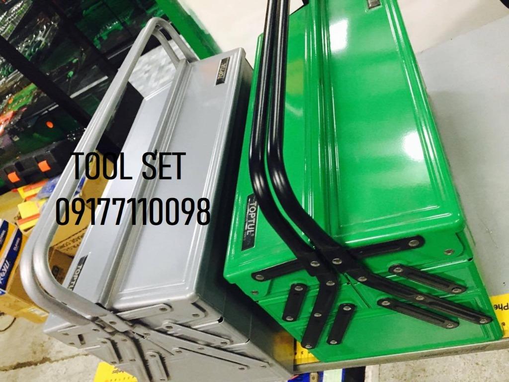 Toptul Tool Set (Category: Construction Tools & Equipment) located in Manila. Submitted by joeyroque09 (Listing ID 1151264780, Image 2). Description: TAKEZO INDUSTRIAL SUPPLY Location: Mayhaligue St. Abad Santos, Manila Waze: Takezo Industrial Supply (Tondo, Manila) Land mark: Uno High School 126 Medicion 2B, Imus, Cavite Waze: Takezo Industrial Supply (Imus, Cavite) Land mark: Sea Oil.