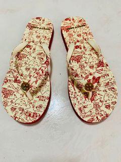 Tory Burch Flipflop (Printed/Red)