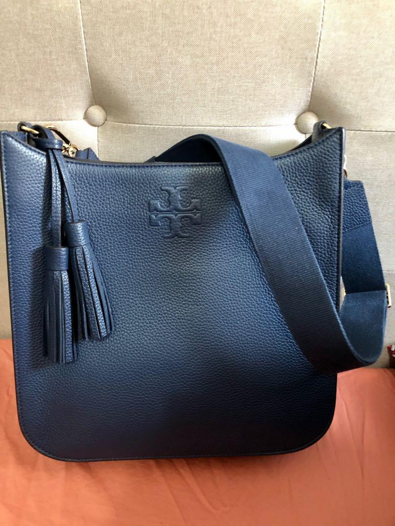 Tory Burch Thea Web Large (Brand new), Luxury, Bags & Wallets on Carousell