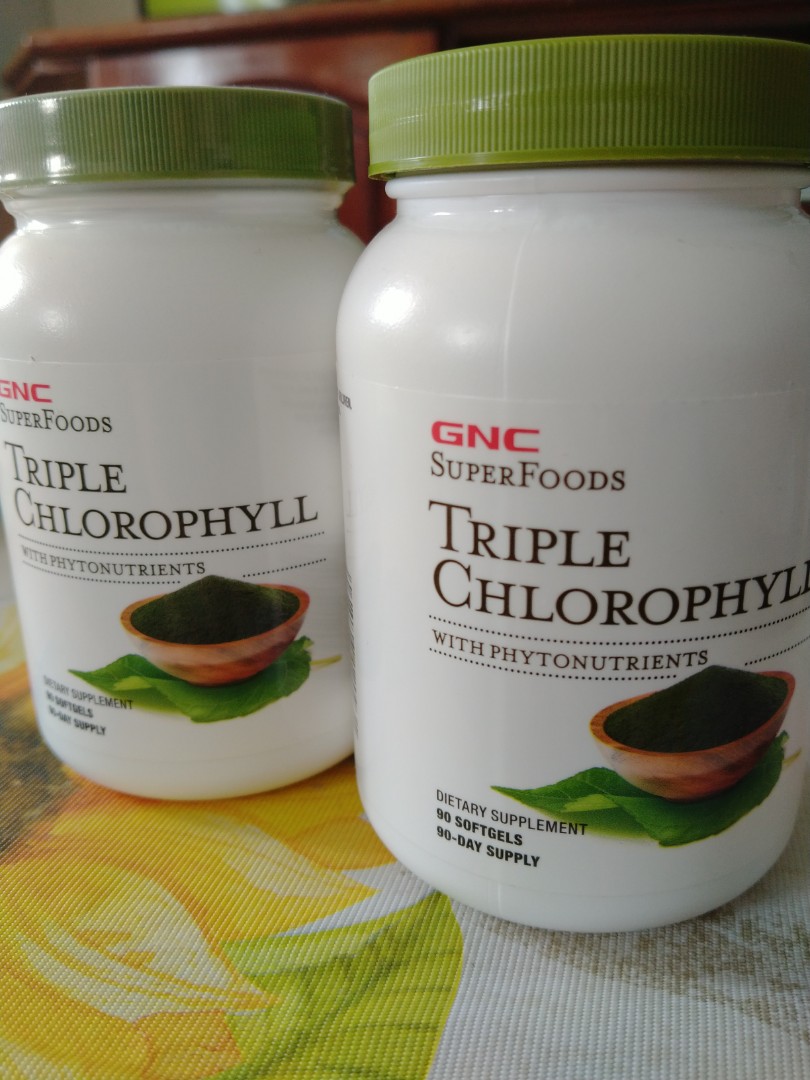 Triple chlorophyll, Health & Nutrition, Health Supplements, Vitamins