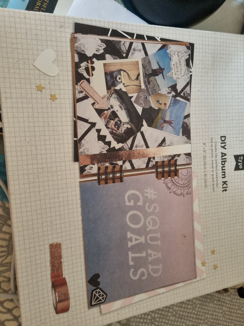 Typo DIY album kit, Hobbies & Toys, Stationery & Craft, Handmade Craft