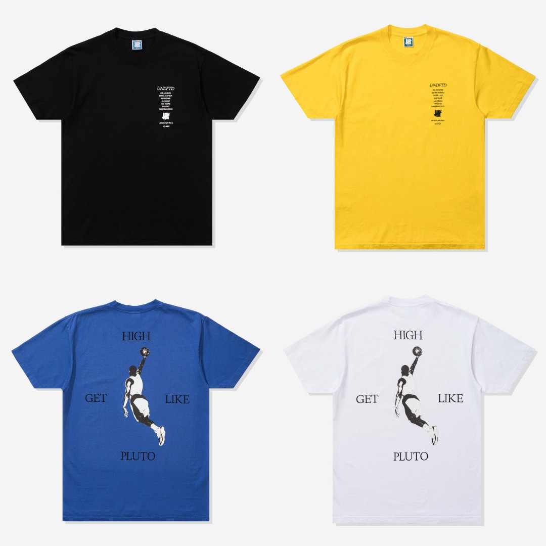 Undefeated High Like Pluto Tee, Men's Fashion, Tops & Sets 