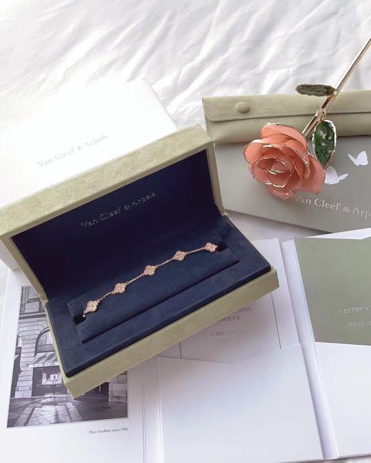 Sweet alhambra discount bracelet 6 motifs
