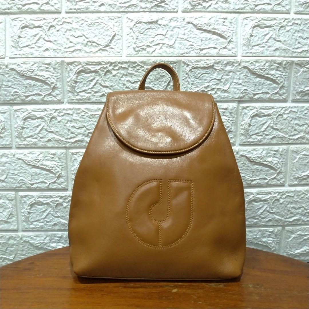 Parisian Brown Backpack Bag, Women's Fashion, Bags & Wallets, Backpacks on  Carousell