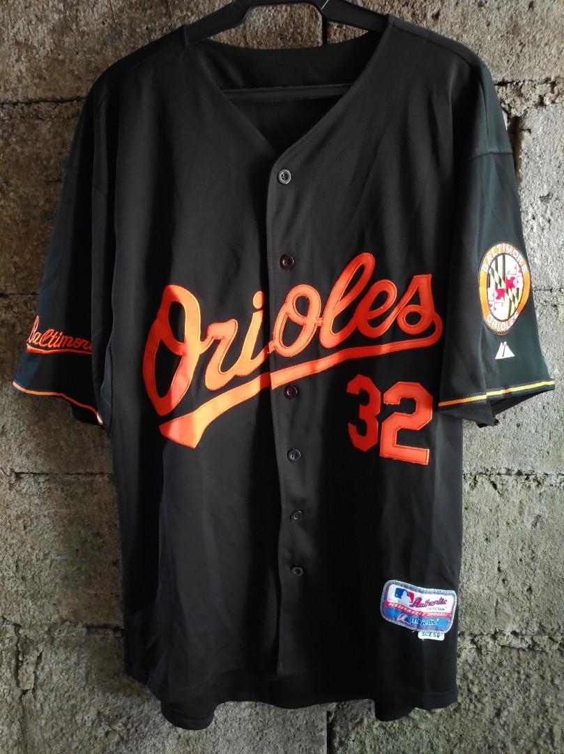 Custom 1960's Baltimore Orioles Home Majestic Throwback MLB Baseball Jersey