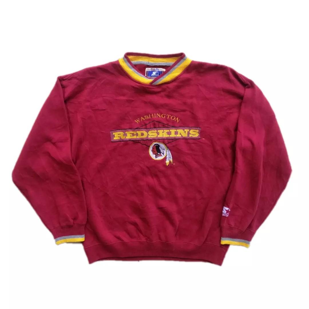 Vintage Starter x NFL Washington Redskins Sweater, Men's Fashion, Coats,  Jackets and Outerwear on Carousell