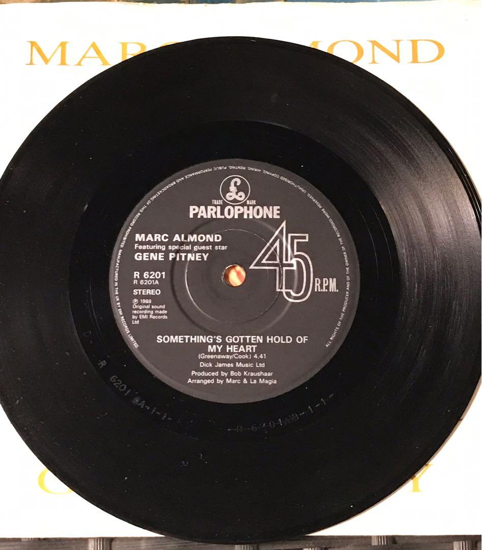 Vinyl Record 7” Single- Marc Almond u0026 Gene Pitney - Somethings Gotten Hold  of my heart