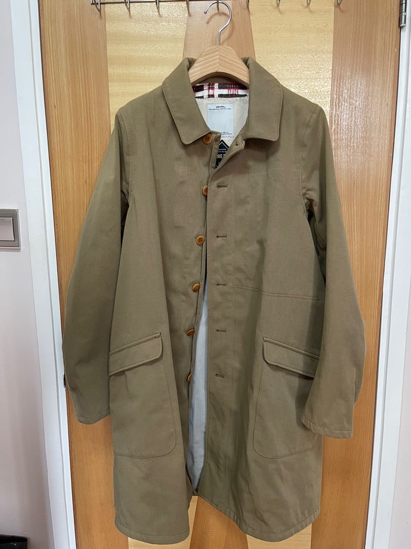 Visvim Herge Coat 3L Gore-tex size 2, 名牌, 服裝- Carousell