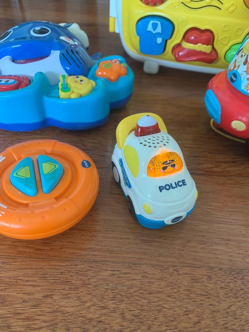 Vtech police car with remote on Carousell