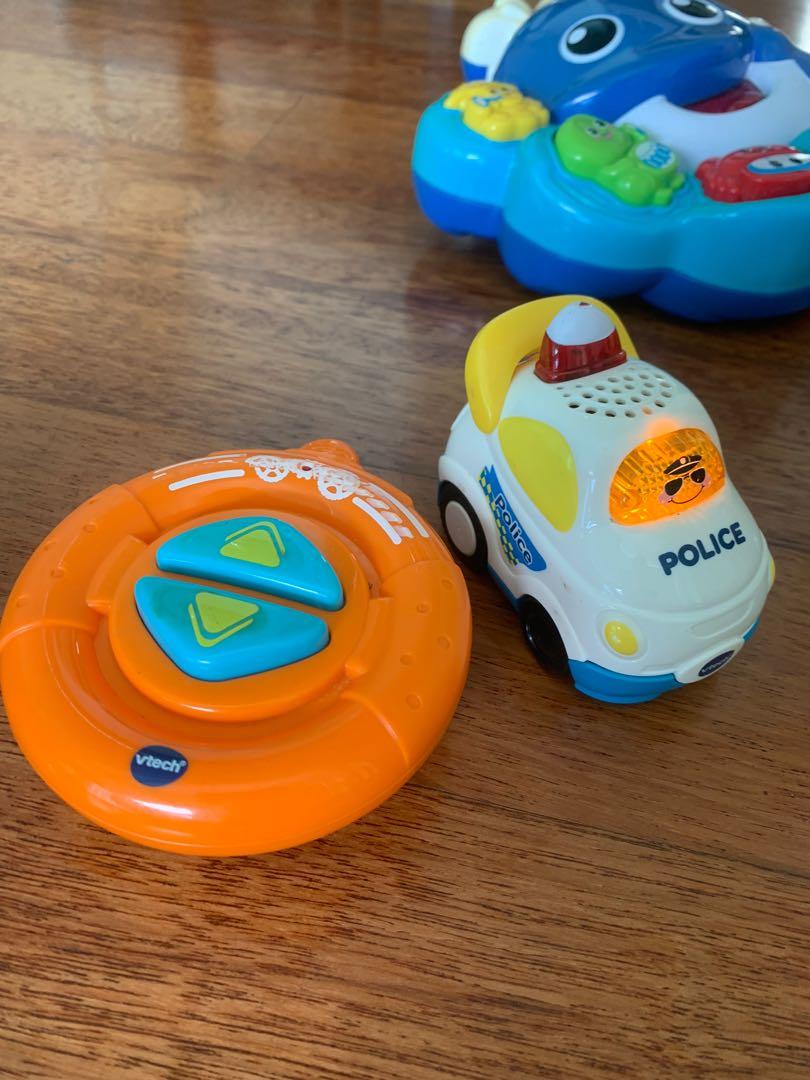 Vtech police car with remote on Carousell