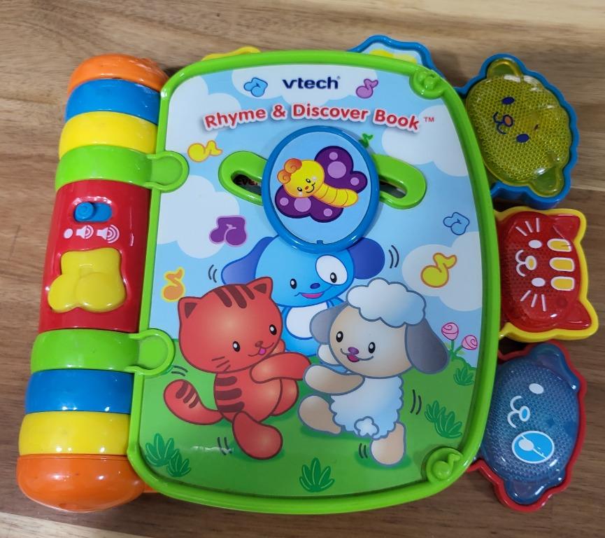 VTech Rhyme and Discover Book, Babies & Kids, Infant Playtime on