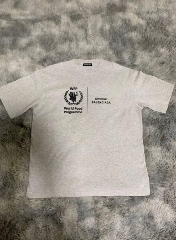 WFP balenciaga tee Luxury Apparel on Carousell