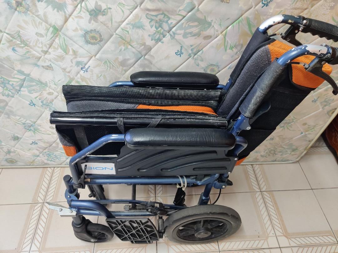 BION Wheelchair (Foldable)(Flip Up Armrests) (Condition Well used