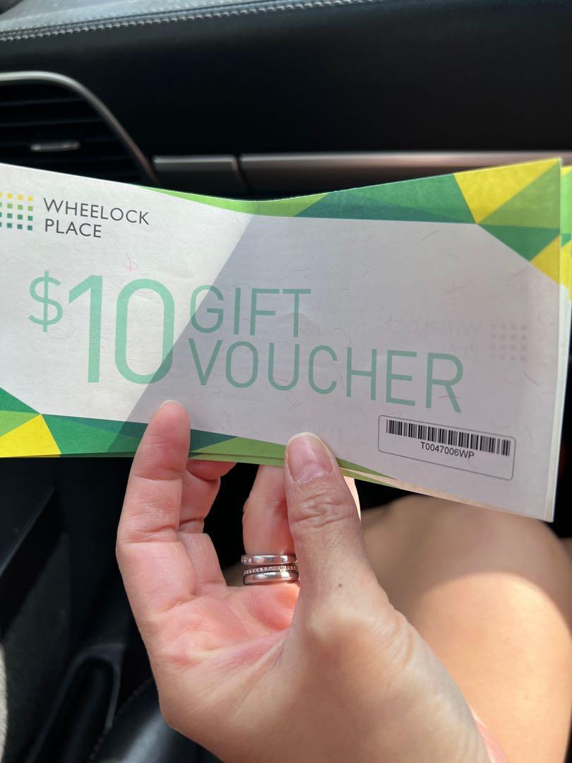 Wheelock Voucher, Everything Else on Carousell
