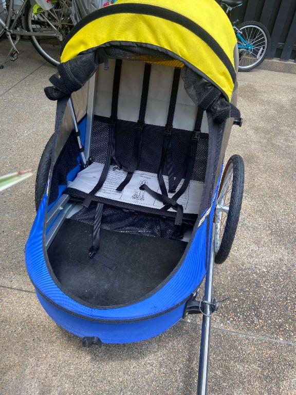 Wike double online bike trailer