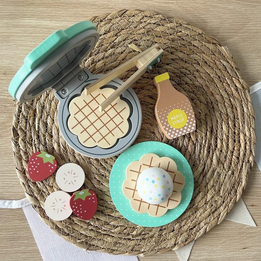 Kmart Wooden waffle maker