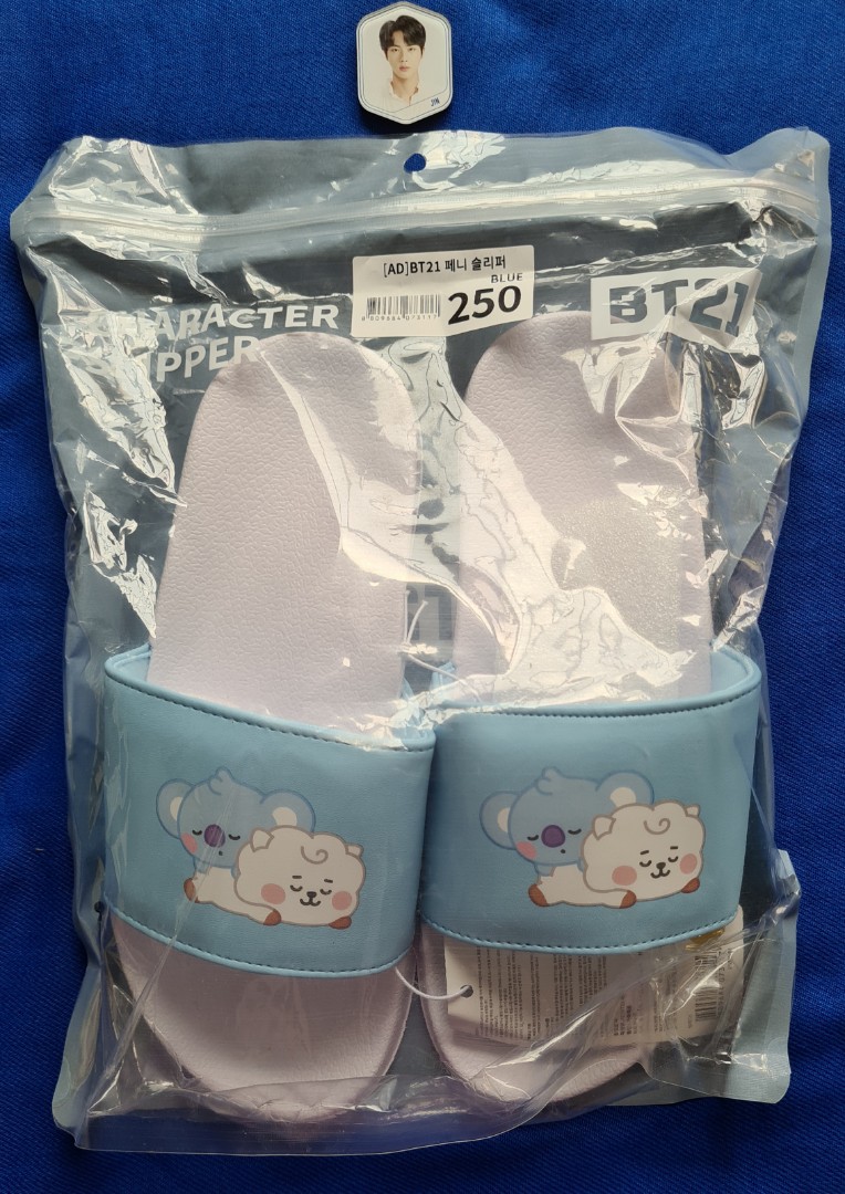 WTS/LFB BTS BT21 RJ/Koya Slippers 250mm 