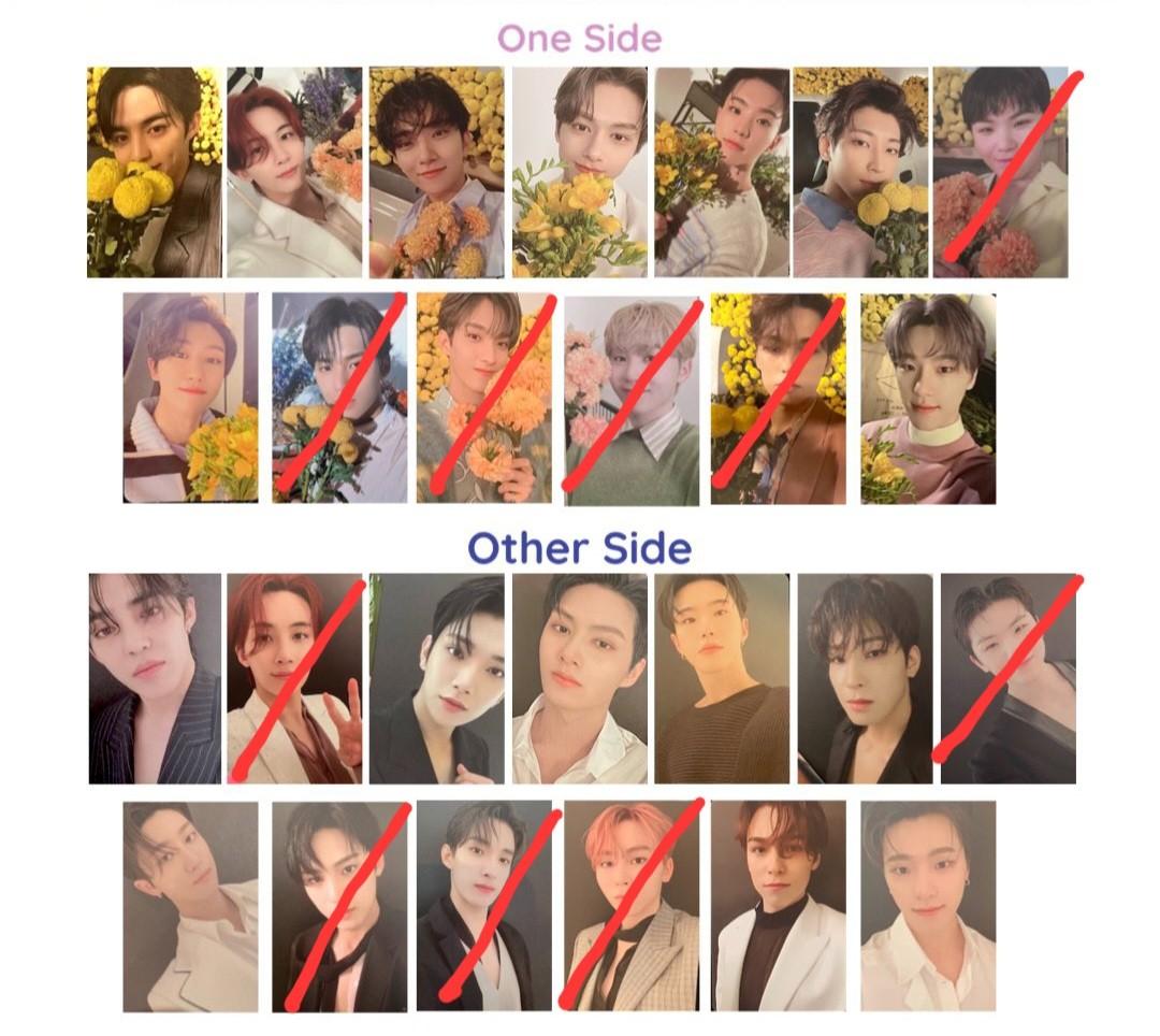 SEVENTEEN Your Choice BESIDE トレカ コンプ セット SEVENTEEN - Your Choice - Official Photo card ONESIDE OTHERSIDE