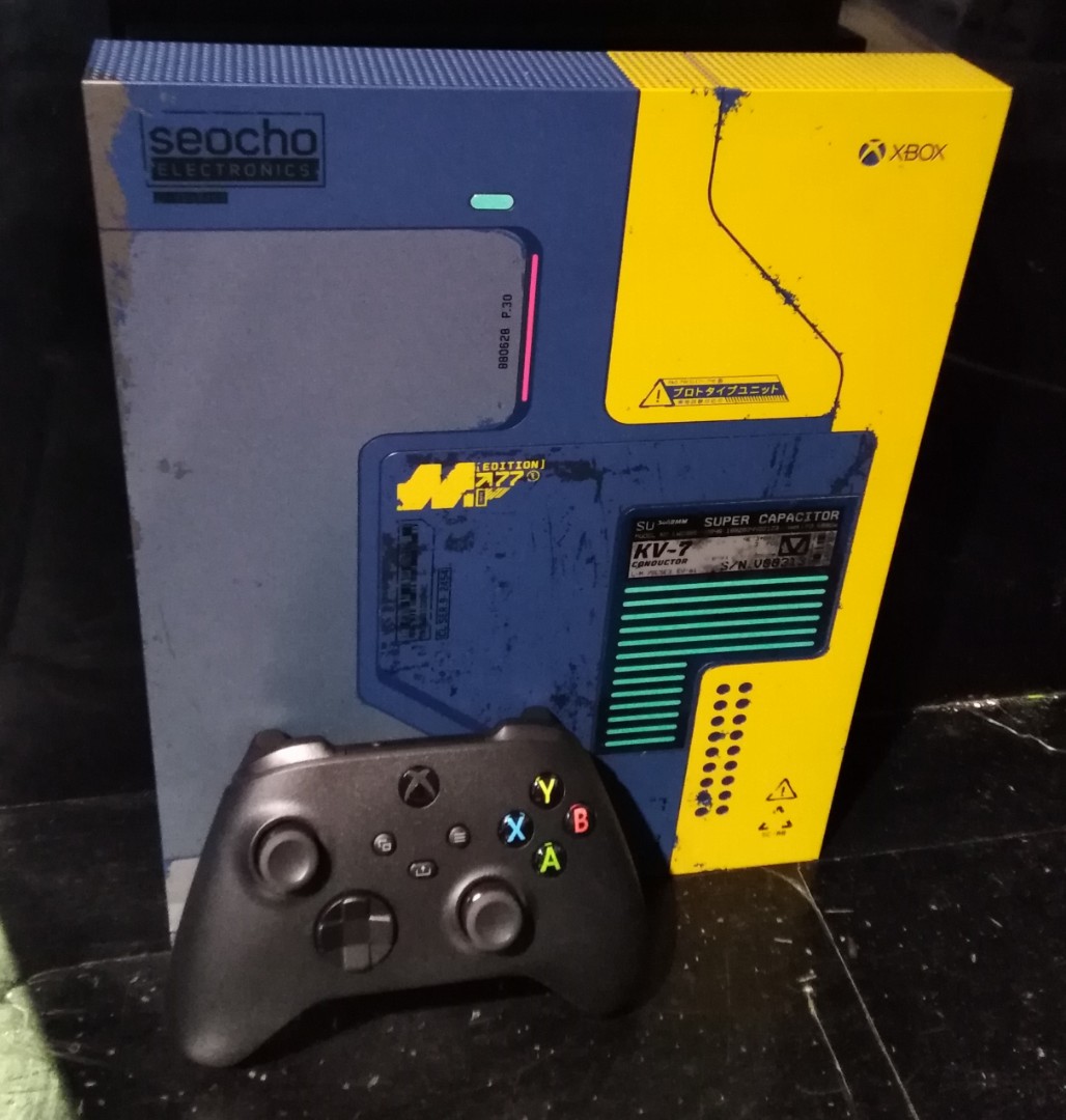 Xbox one cyberpunk limited edition hotsell