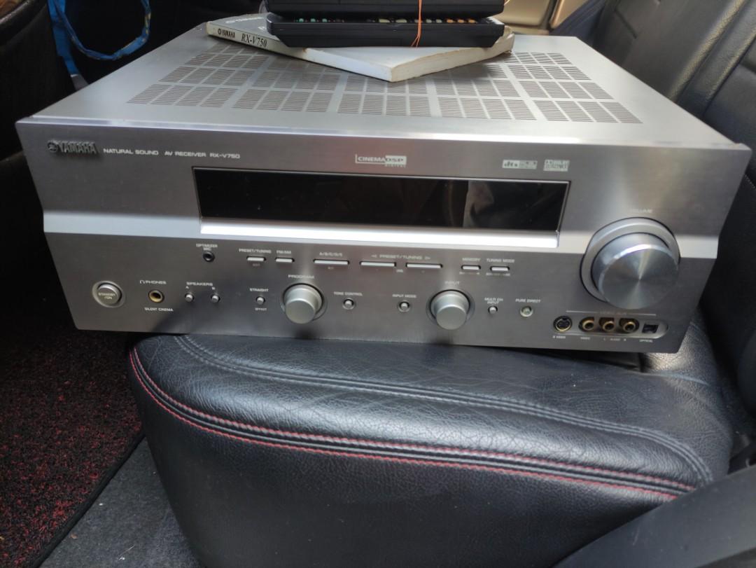 Yamaha RXV750 amplifier receiver AVR, Audio on Carousell