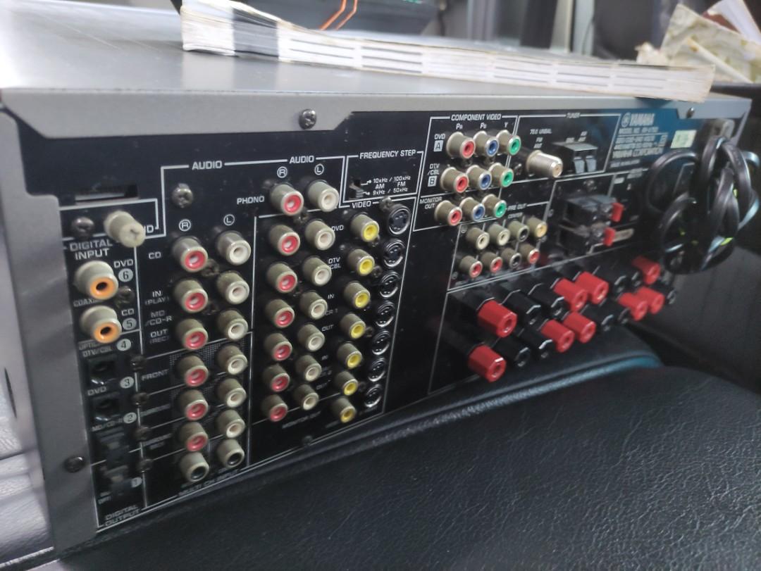 Yamaha RXV750 amplifier receiver AVR, Audio on Carousell