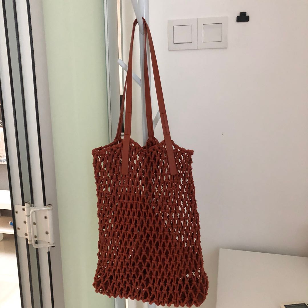 Zara net bag top