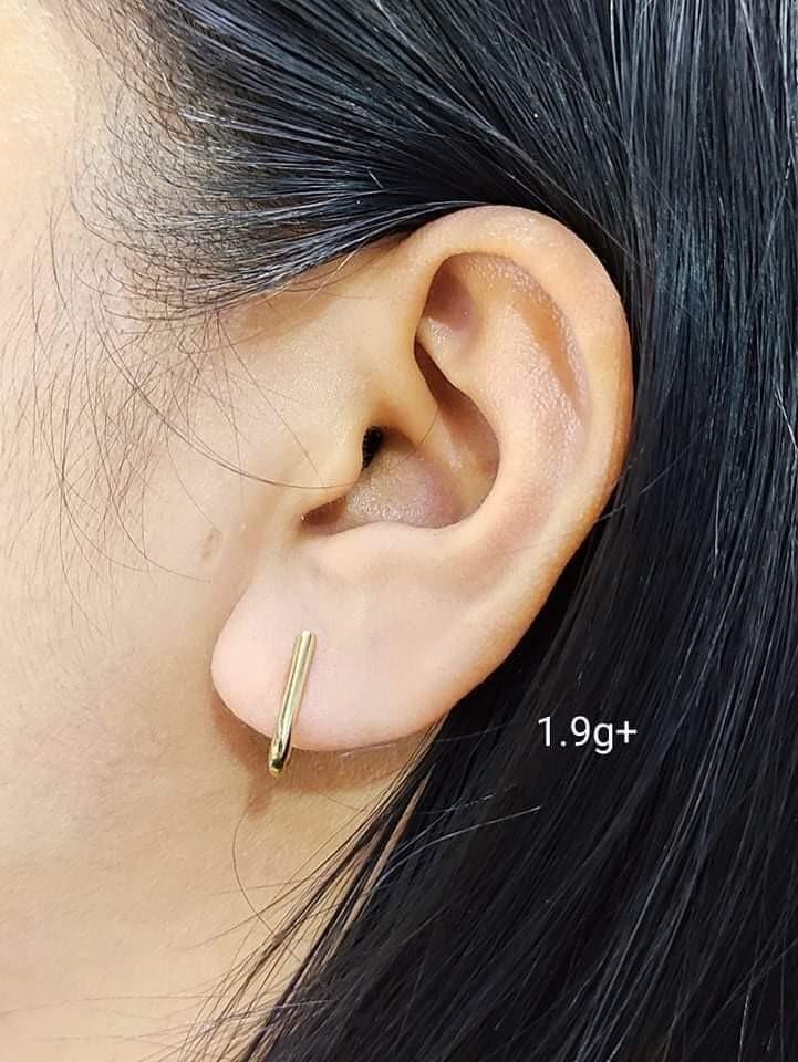 Tiny clip on earrings shop