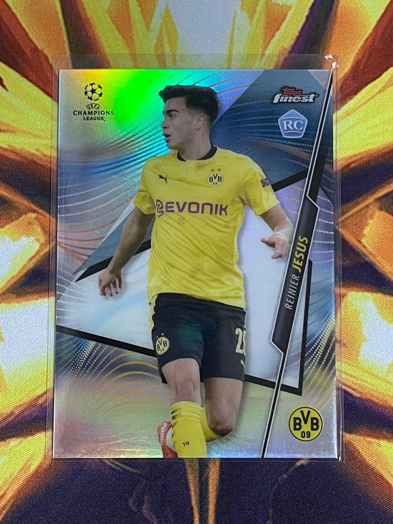 2020-2021 Topps Finest Soccer Card - Reinier Jesus Rookie