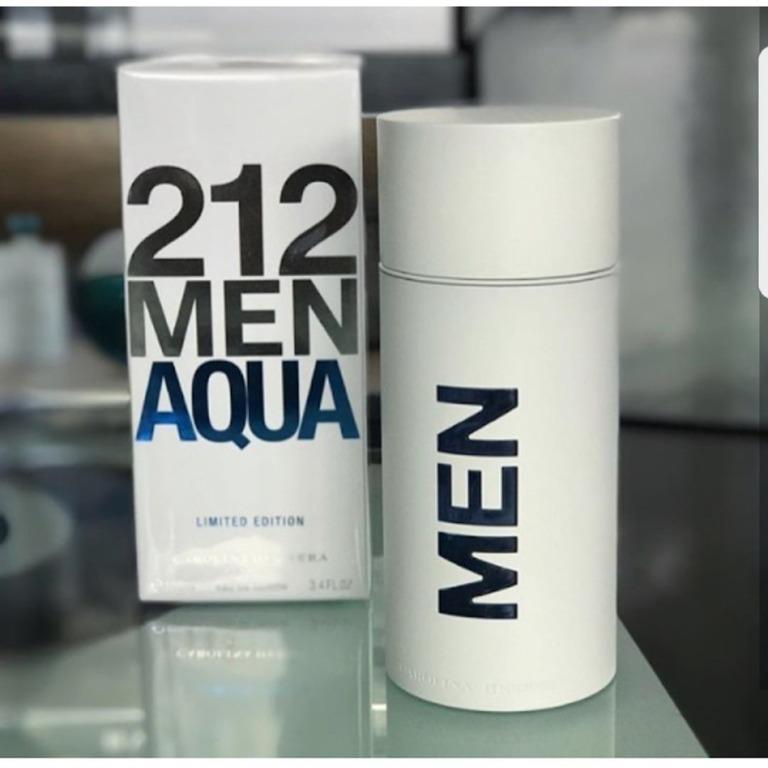 212 Men Aqua 100ml EDT Cologne Minyak Wangi for Men by Carolina Herrera Online Fragrance 100 Authentic