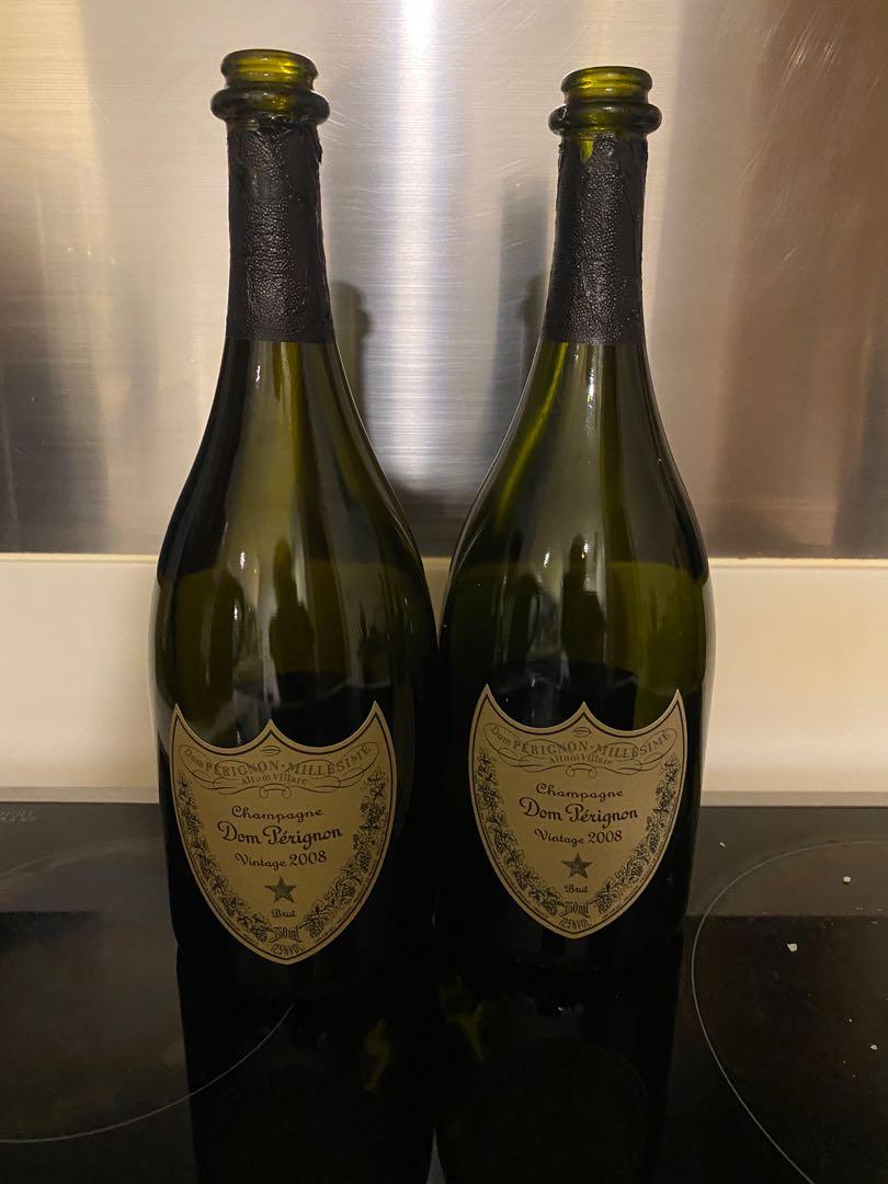 2 empty Dom Perignon bottles, Hobbies & Toys, Memorabilia