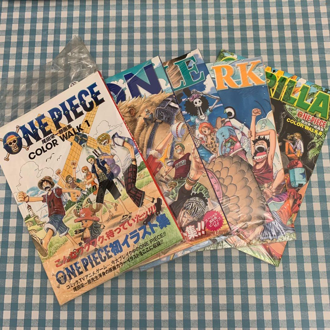 最新入荷 One Piece 尾田栄一郎画集 Color Walk Www Hallo Tv