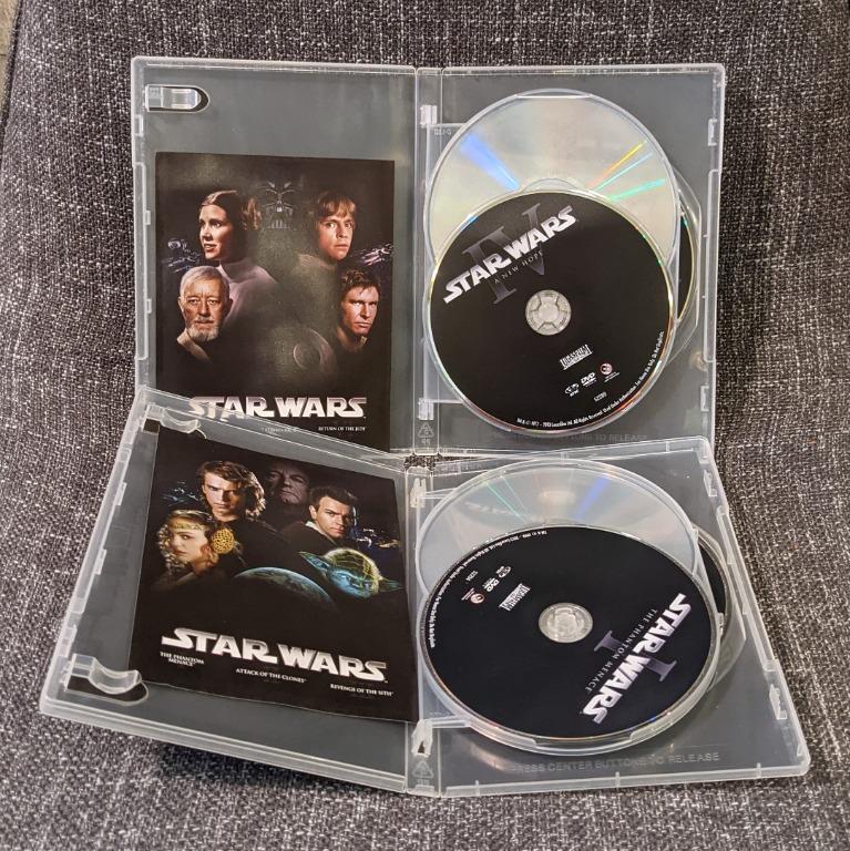 星球大戰Star wars prequel & original trilogy (Episodes 1-6) DVD