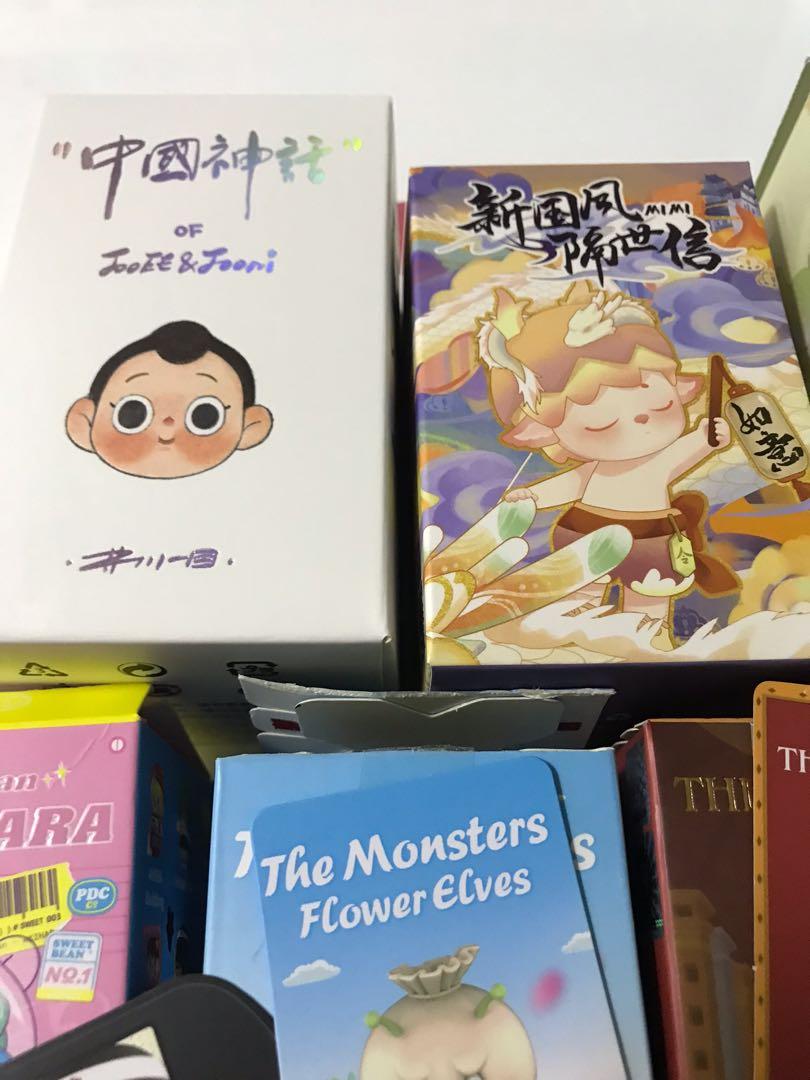 Assorted blind box clearance FU.N / Rico / Popmart / Labubu Flower