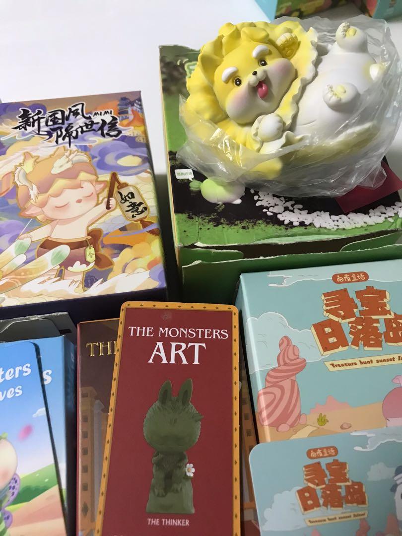 Assorted blind box clearance FU.N / Rico / Popmart / Labubu Flower