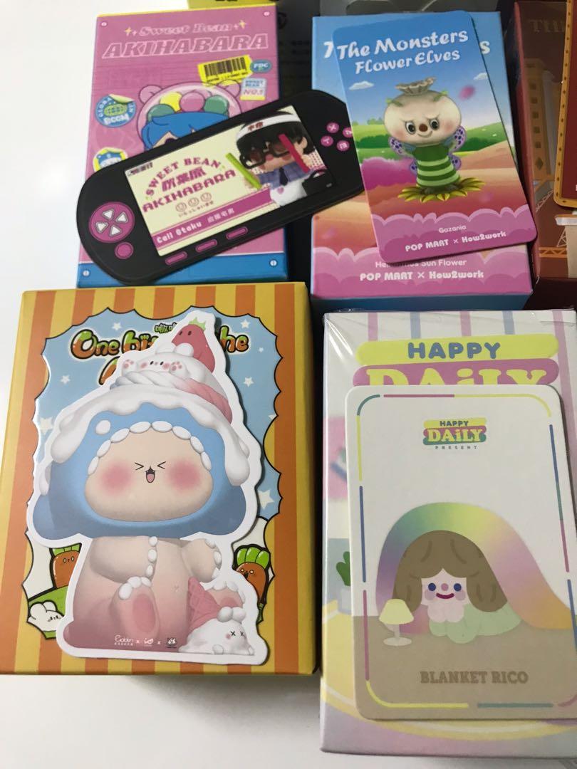 Assorted blind box clearance FU.N / Rico / Popmart / Labubu Flower
