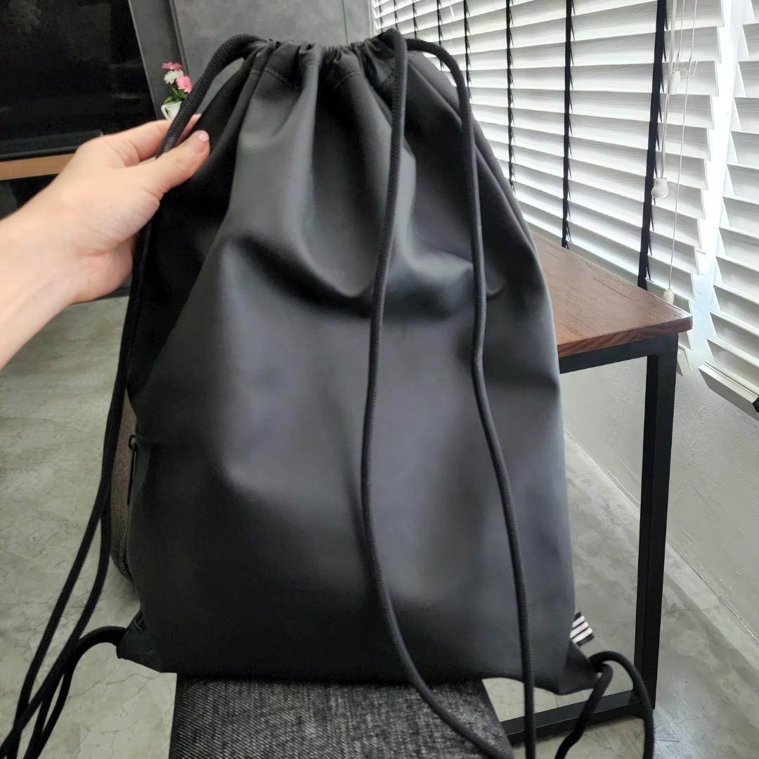 Authentic Adidas Originals nmd Black gymbag backpack, Sports Equipment,  Other Sports Equipment and Supplies on Carousell