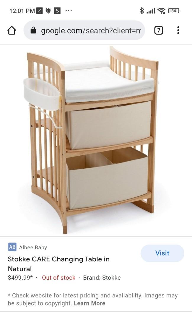 Stokke care table sales