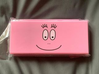 購自日本全新收藏品Barbapapa長膠盒64217124321281110