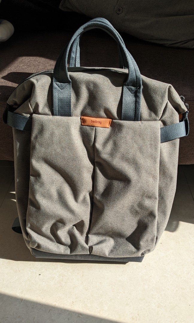 Bellroy Tokyo Totepack Backpack Limestone Men s Fashion Bags