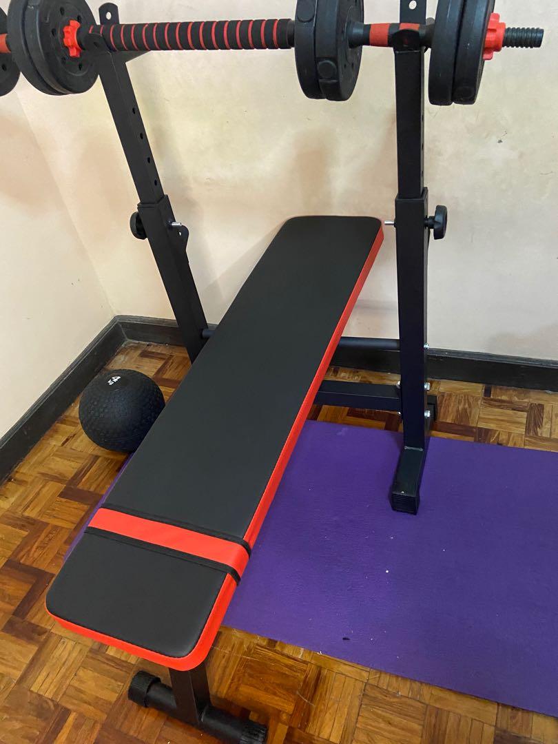 SALE Bench press multi functional with squat rack (Category: Weights & Dumbbells) located in Angeles City. Submitted by gogo.sparkle (Listing ID 1151400656, Image 1). Description: Shipping nationwide Meet ups angeles city.