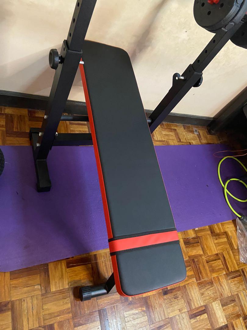 SALE Bench press multi functional with squat rack (Category: Weights & Dumbbells) located in Angeles City. Submitted by gogo.sparkle (Listing ID 1151400656, Image 2). Description: Shipping nationwide Meet ups angeles city.