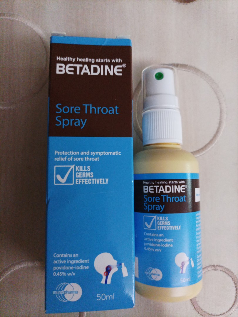 Spray betadine throat Buy Betadine