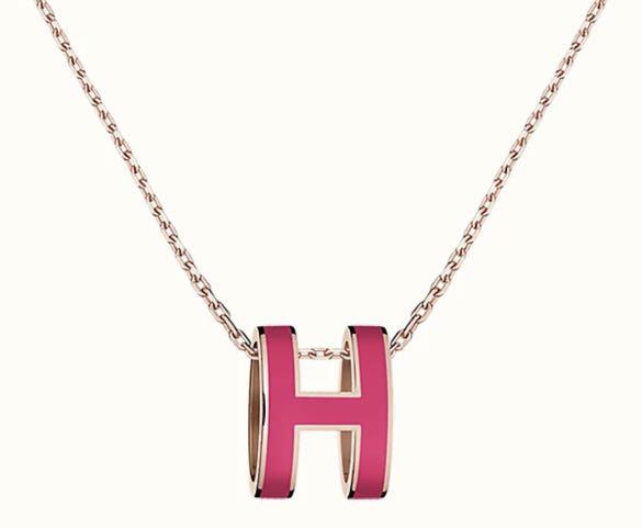 Hermes h cheap necklace price