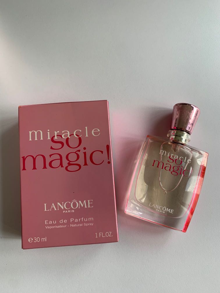BNIB Lancôme Miracle SO Magic Eau de Parfum 30ml, Beauty \u0026 Personal Care,  Fragrance \u0026 Deodorants on Carousell